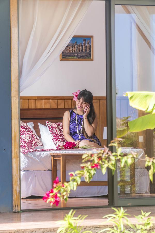 Cabanas Henua Iti ハンガ・ロア エクステリア 写真